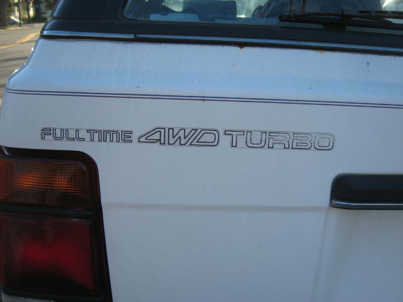 Illustration for article titled 1989 Subaru GL AWD Turbo Wagon
